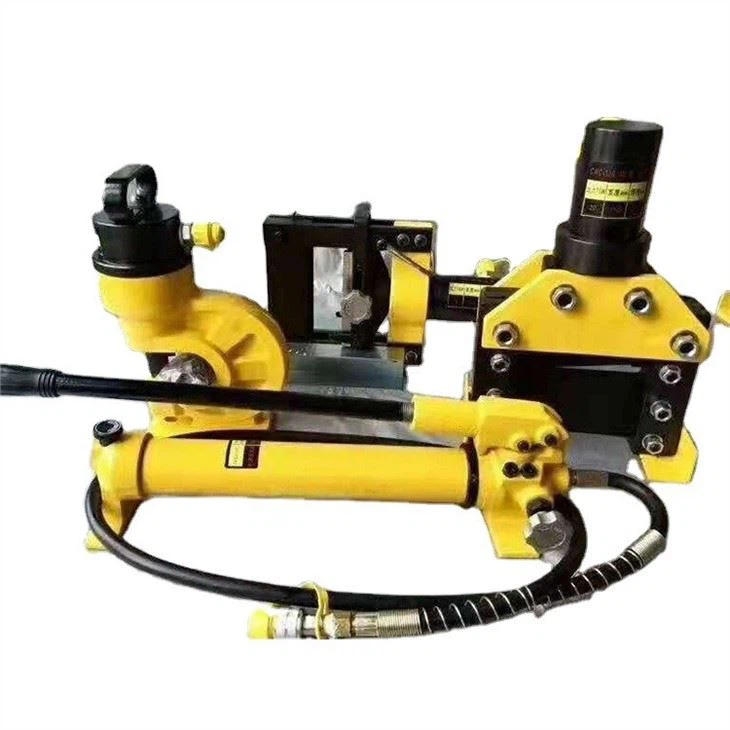 Portable Manual Hydraulic Busbar Punching Machine 3