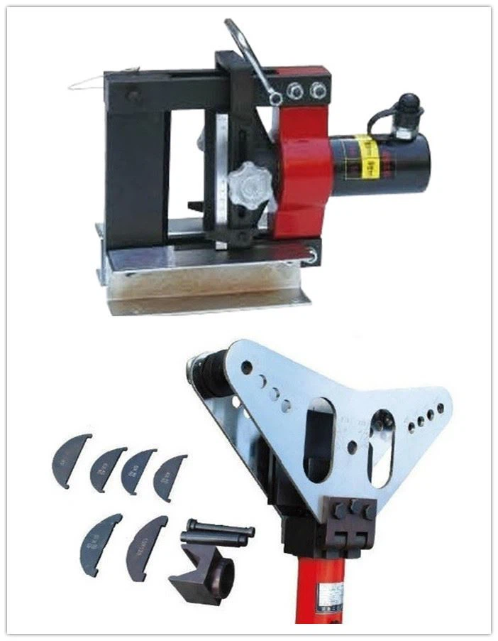 Portable Manual Hydraulic Busbar Punching Machine 4